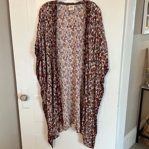 Flowered kimono